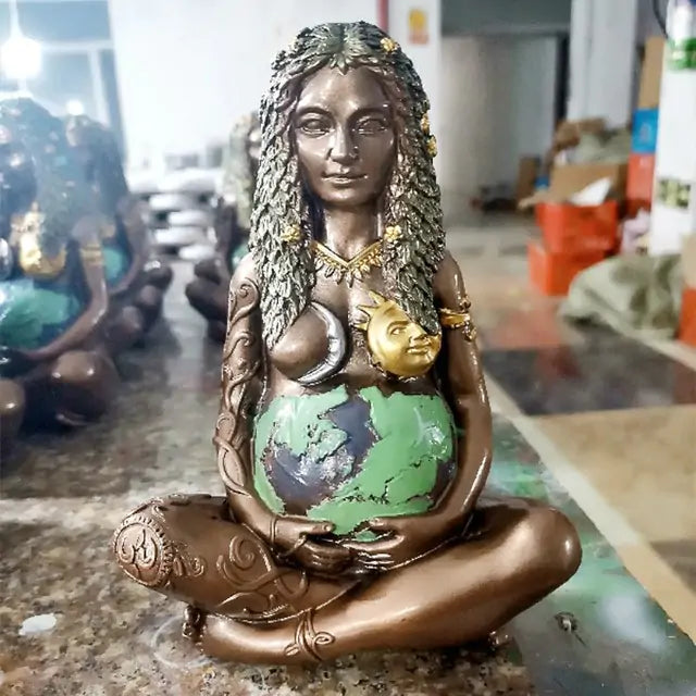 Mother Earth Home Decor Art Statue