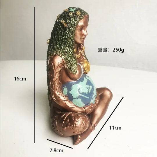 Mother Earth Home Decor Art Statue