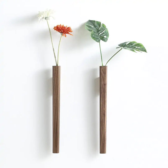 Wooden Hanging Home Decor Vase