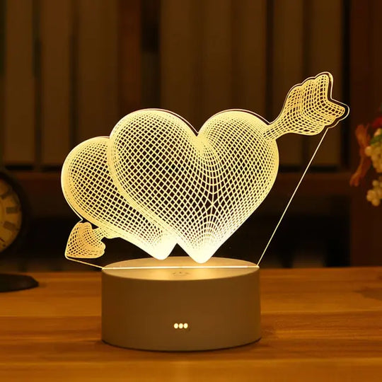 Acrylic Home Decor 3D Lamps