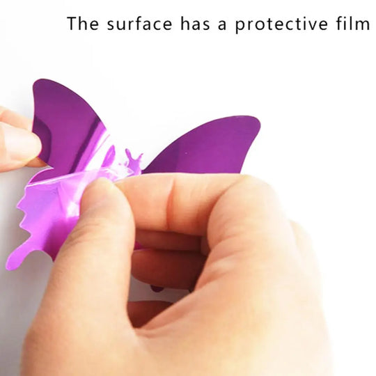 Mirror Wall 3D Butterflies Home Decor Sticker