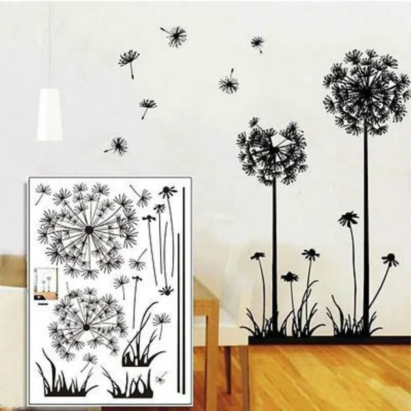 Dandelion Living Room and Bedroom Home Decor Wall Sticker