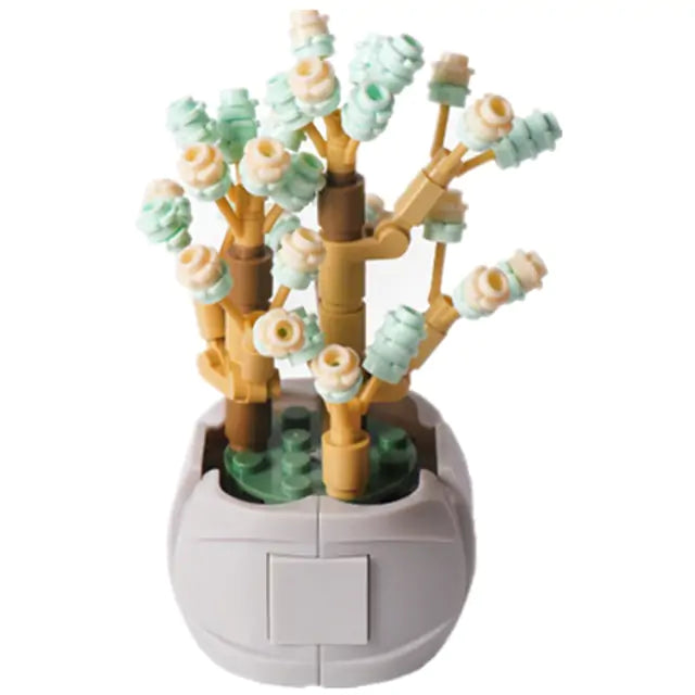 Potted Plants Succulents Home Decor Bricks