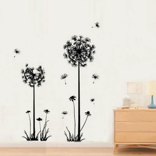 Dandelion Living Room and Bedroom Home Decor Wall Sticker