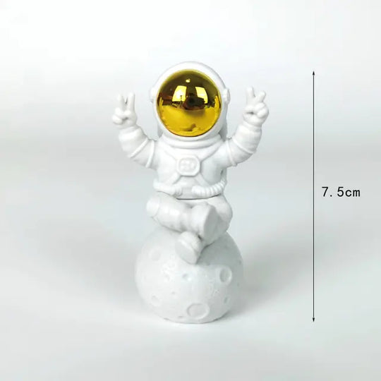 Astronaut and Moon Light Home Decor Set