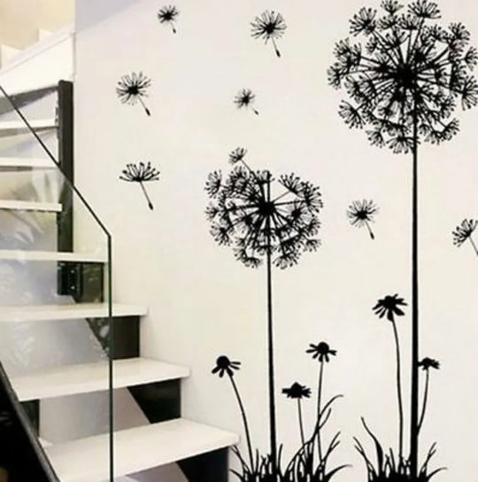 Dandelion Living Room and Bedroom Home Decor Wall Sticker