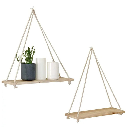 Home decor Wooden Swing Rope